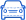 A blue and white logo of a motor car with a blue background.